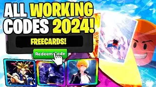 *NEW* ALL WORKING CODES FOR ANIME CARD BATTLE IN 2024! ROBLOX ANIME CARD BATTLE CODES