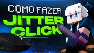 COMO CLICAR RÁPIDO no MINECRAFT (JITTERCLICK) e controlar PERFEITAMENTE...