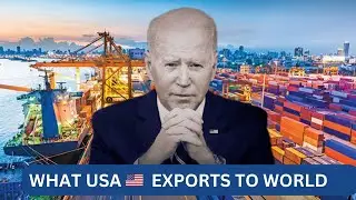 What USA 🇺🇸 Exports to the world | $1.63 Trillion of Trade !