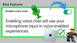 How To Get Voice Chat On Roblox | Enable Voice Chat in Roblox New Update