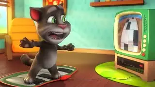 Tom vs Hank: Piano Battle | Talking Tom Shorts | Cartoons for Kids | WildBrain Toons