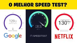 Melhores Speed Test para Celular - Google, Netflix & Ookla [Teste de Velocidade de Internet]