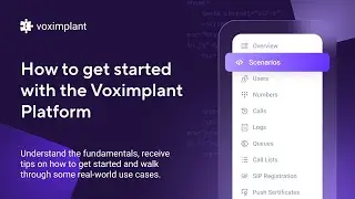 How to get started with the Voximplant Platform