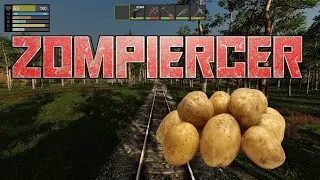ФЕРМЕРСТВО ► Zompiercer #3. Выращиваю картошку! Железнодорожная станция! Заправка!