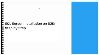 SQL Server Installation on S2D: Step by Step