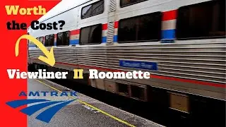 Reviewing Amtrak Viewliner II Roomette to Orlando |Silver Meteor Dining Car | New NYC Lounge Food