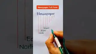 Newspaper Full Form || Newspaper || Full Form Of Newspaper 