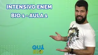 Intensivo ENEM - Bio 1 - Aula 1 - Bioquímica: Água, Sais e Vitaminas