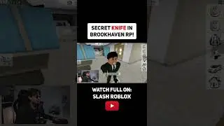 Strange Secret KNIFE in the Hospital in Brookhaven RP! (New update secrets Roblox Brookhaven 🏡RP )
