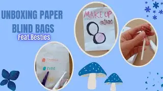 Unboxing Paper Blind Bags with my besties  😁🛍️