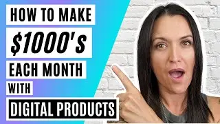 Make $1000’s Online 💰 New Side Hustle | Step-by-Step Tutorial How To Sell Digital Products on Etsy