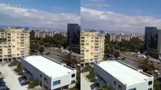 HTC One vs HTC One mini stabilization test