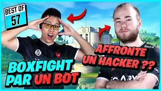 HUNTER VS UN CHEATER ?! KINSTAAR BOXFIGHT PAR UN BOT ? ► BEST OF SOLARY FORTNITE #58