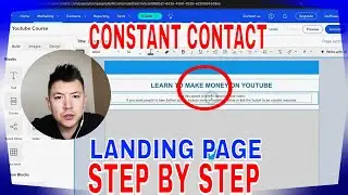 ✅  How To Create Landing Page In Constant Contact 🔴