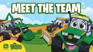 Meet the Team On The Farm!   🚜- | John Deere Kids