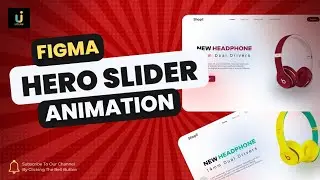 Figma Hero Slider | Figma Hero Section | Figma Animation