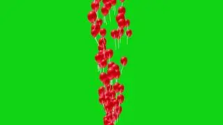 balloons green screen effects | happy birthday balloons green screen, blue screen and black screen