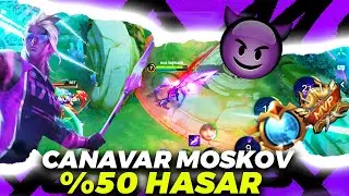 CANAVAR GİBİ MOSKOV OYNAMAK ? %50 HASAR Jin | Mobile Legends