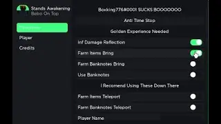 Stands Awakening Roblox Script | AutoFarm, Ctrl + Click TP, Inf Jump, Walkspeed,  Jumpower And More!
