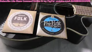 D'Addario Nylon Classical Guitar Strings EJ43 VS EJ48 How To Restring Classical Guitar REVIEW