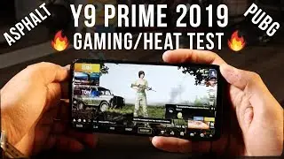 Huawei Y9 Prime 2019 PUBG Gameplay | Heat test | Asphalt 9, PUBG Gaming Test