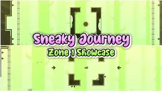 "Sneaky Journey" First Zone Full Showcase || My First Platformer level!