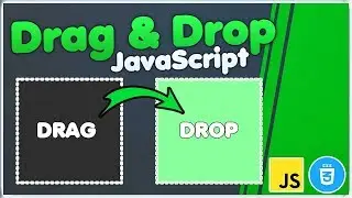 JavaScript Drag and Drop List Tutorial | Simple Website File Drag & Drop example