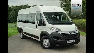 2019 Citroen Relay L4H2 17seat FlexiLite Minibus available for sale at www.srkcars.co.uk