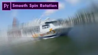 Smooth Spin Rotation Transition effect in Adobe Premiere Pro CC 2020