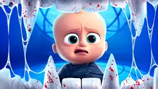 BOSS BABY Owns an Adoption Agency! Mermaid vs Vampire!