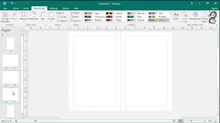 How to set up a booklet in Publisher