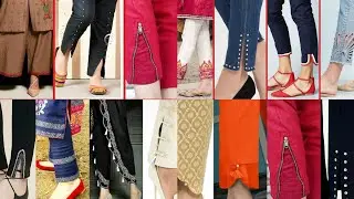 100+ Trendy & Beautiful Plazo/ Pant design ideas/ 2025 pant design new