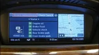 BMW E60 530 Xi iDrive Menu Demo