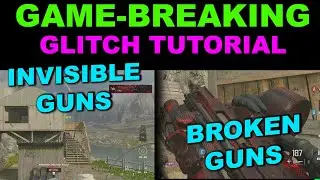 NEW MW3 BROKEN GUN GLITCH ... HOW TO GET INVISIBLE GUNS THAT ARE BROKEN IN MW3 SEASON 3 WARZONE, MWZ