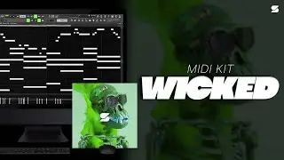 [FREE] Dark Trap Midi Kit - WICKED [FUTURE, TRAVIS SCOTT, LIL BABY, 808 MAFIA] Piano Midi Pack 🌟