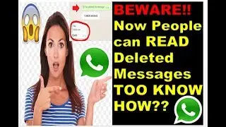 𝐑𝐞𝐚𝐝 𝐃𝐞𝐥𝐞𝐭𝐞𝐝 𝐖𝐡𝐚𝐭𝐬𝐀𝐩𝐩 𝐌𝐞𝐬𝐬𝐚𝐠𝐞𝐬 ✔  with this Simple Trick! | Get Smart