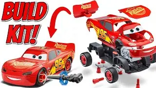 Disney Cars 3 Guido Luigi Ramone Fix Lightning Mcqueen Fix and Repair Car Kit!