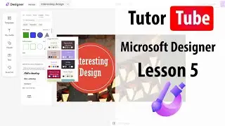 Microsoft Designer - Lesson 5 - Starting with Blank Design