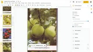 Step 2 Inserting recorded sounds into Google Slides