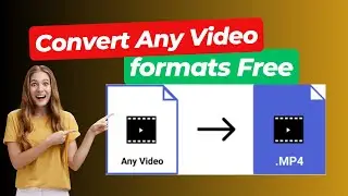 How to Convert Any Video formats Free |  Convert Any audio formats |  Convert Any document formats