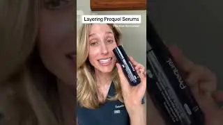 How to layer Prequel serums! #skincare #skincareroutine