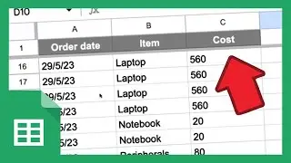 Google Sheets Tutorial: Locking/Freezing Rows