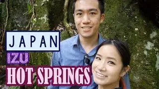 Japan Vlog: Japanese ONSEN Hotsprings Kawazu 7 Waterfalls | KimDao in JAPAN