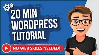 WordPress Tutorial For Beginners 2022 [NO CODING]