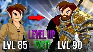 =AQW=How to Level UP Fast! 2018 | 85-90 (IceStormArena)