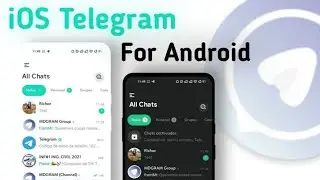 ios Telegram New Update🔥| Iphone Style Telegram For Any Android