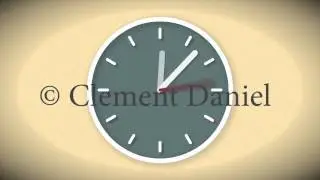 Clock sample - After effects