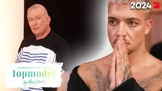 Ganz hoher Starbesuch: Jean Paul Gaultier besucht die Models | GNTM 2024 ProSieben