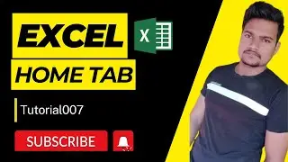 Home tab in Microsoft Excel (Hindi) | Part - 5 | 