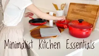 Minimalist Kitchen Essentials | 6 essential kitchen tools for beginners